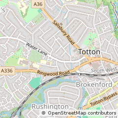 Map of Southampton