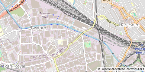 Map of Parkroyal, London