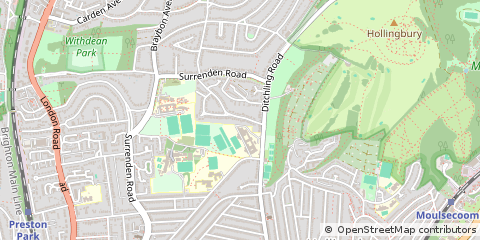 Map of Brighton
