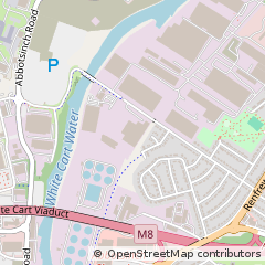 Map of Renfrewshire