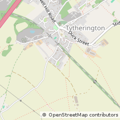 Map of Wotton-Under-Edge, Gloucestershire