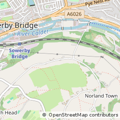 Map of Sowerby Bridge