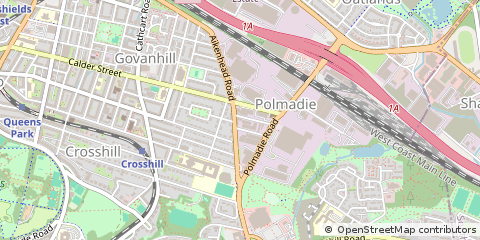 Map of Glasgow