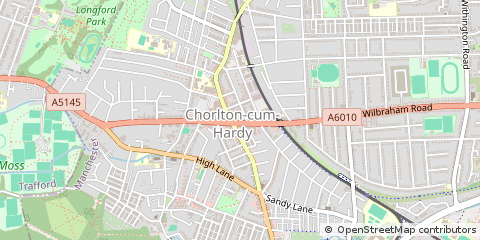 Map of Manchester