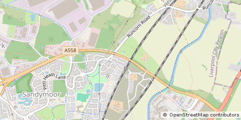 Map of Cheshire
