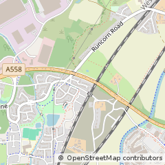 Map of Cheshire