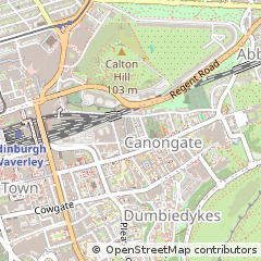 Map of Edinburgh