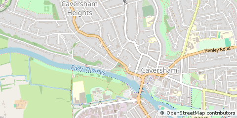Map of Reading