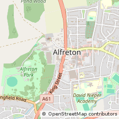 Map of Alfreton
