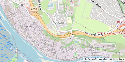 Map of Runcorn