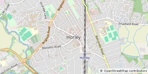 Map of Horley