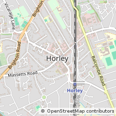 Map of Horley