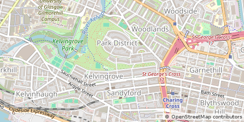 Map of Glasgow