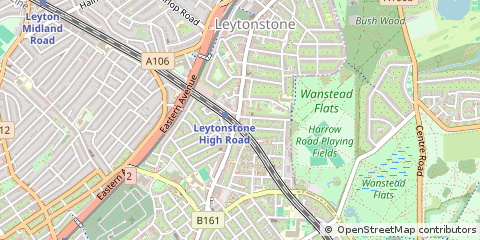 Map of Leytonstone, London