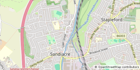 Map of Nottingham