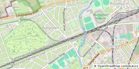 Map of Edinburgh