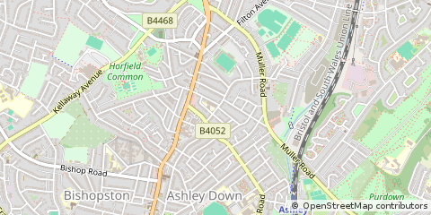 Map of Bristol