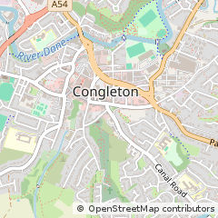 Map of Congleton