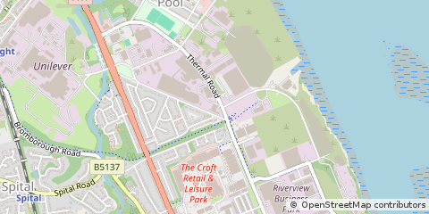 Map of Wirral