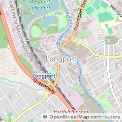 Map of Stoke-on-Trent
