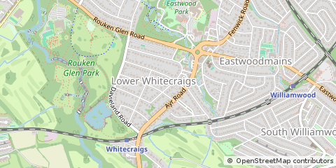 Map of Glasgow