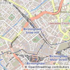 Map of Birmingham