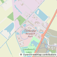 Map of Cambridge, Cambridgeshire
