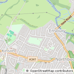 Map of Bournemouth