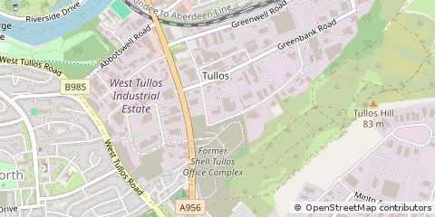 Map of Aberdeen