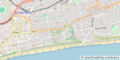 Map of Bournemouth
