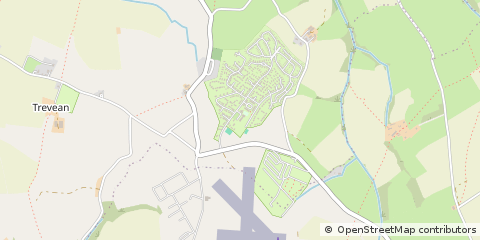 Map of Padstow, Cornwall