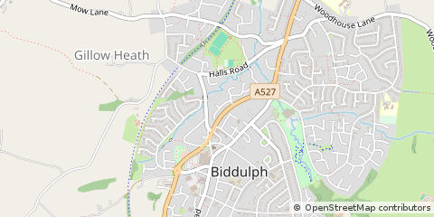 Map of Stoke-on-Trent