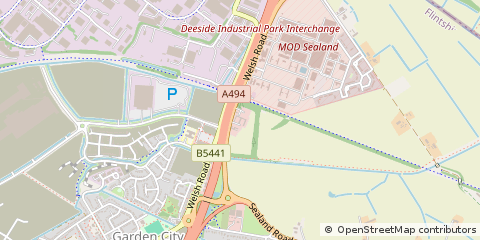 Map of Deeside