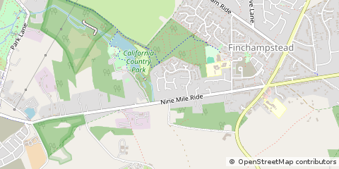 Map of Wokingham