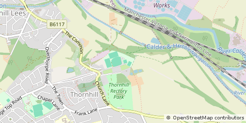 Map of Dewsbury