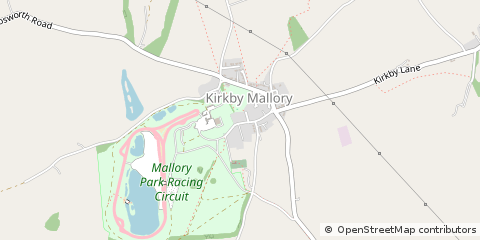 Map of Leicester