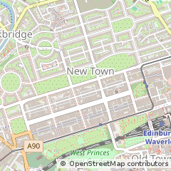 Map of Edinburgh