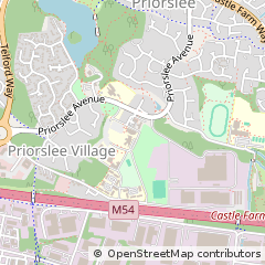 Map of Telford, West Midlands