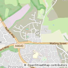 Map of Telford, Shropshire