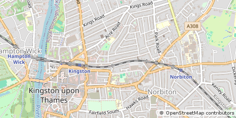 Map of Kingston