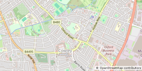 Map of Oxford