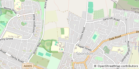 Map of Derby