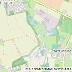 Map of Chichester, West Sussex