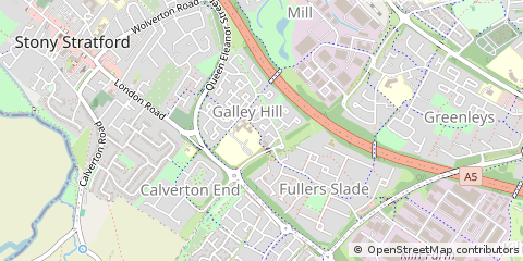 Map of Galley Hill