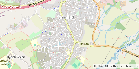 Map of Reading