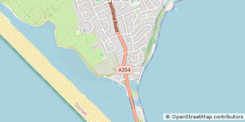 Map of Weymouth