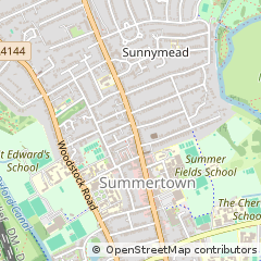 Map of Oxford, Buckinghamshire