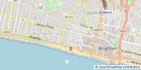 Map of Brighton