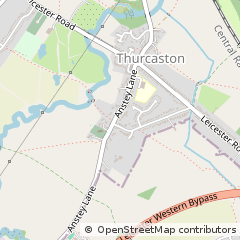 Map of Leicester