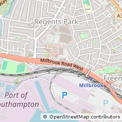 Map of Southampton